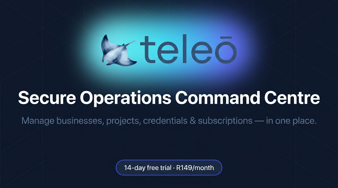 Tele Login Teleō — Manage Logins, Subscriptions & Daily Operations in One Place